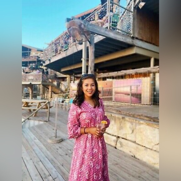 PAISLEY PRINT DRESS
PINK - REF. 5598/058 - Picture 6 of 16